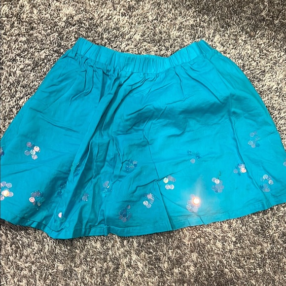 Gymboree Dresses & Skirts - Gymboree Blue Sequin Skater Mini Skirt